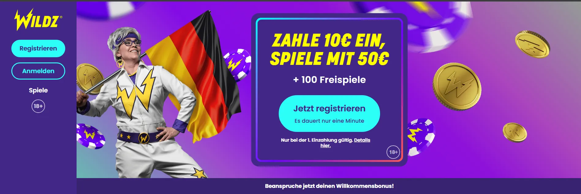 Offizielle Casino-Website Wildz